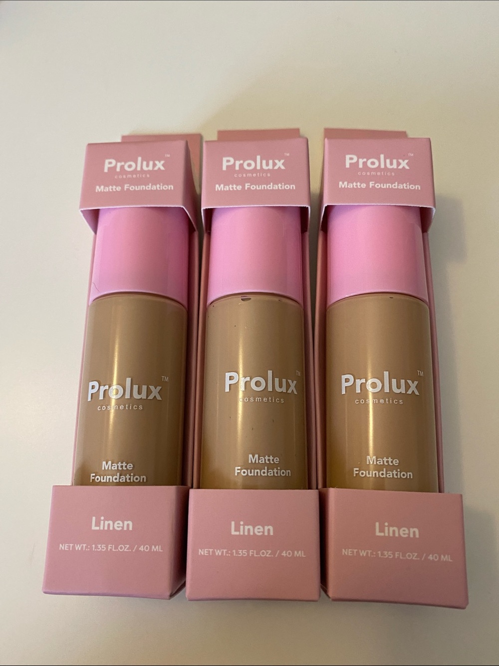 Prolux Matte Foundation Set LINEN